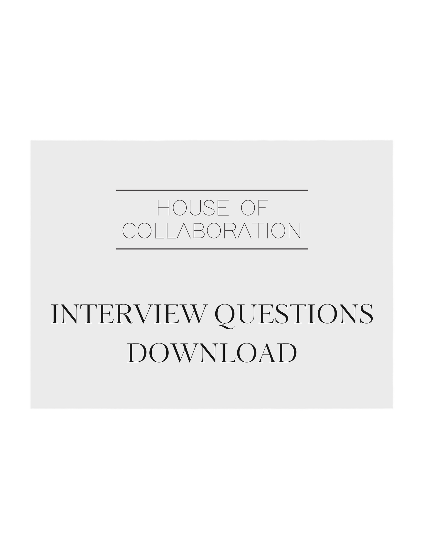 Salon Interview Questions Download