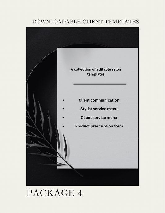 Package 4 | Downloadable Templates
